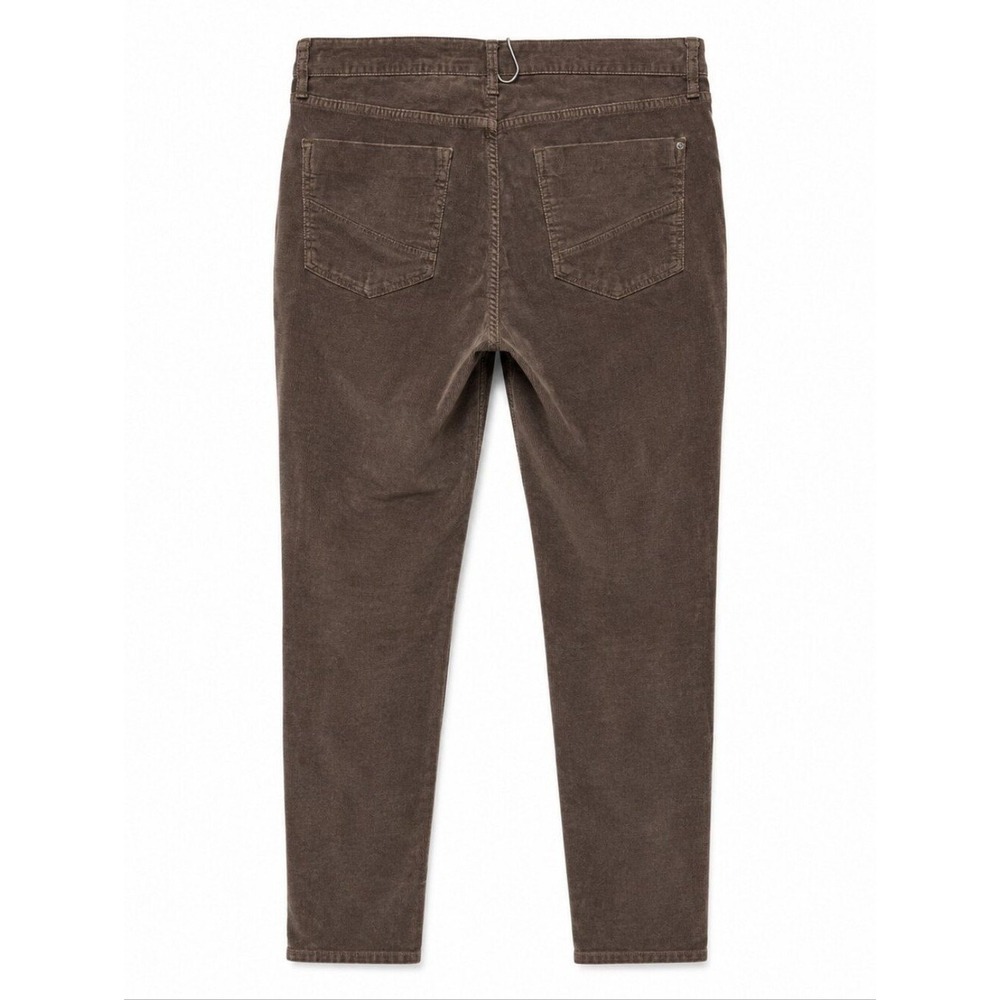 JustFab Brown Corduroy Pants size 31 - Picture 3 of 8